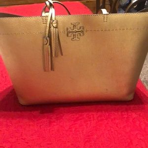 Tory Burch Gold Tote